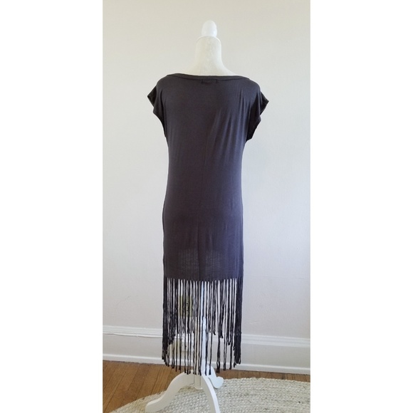 Ginger G (Boutique) Fringe T-shirt Dress - Picture 6 of 8